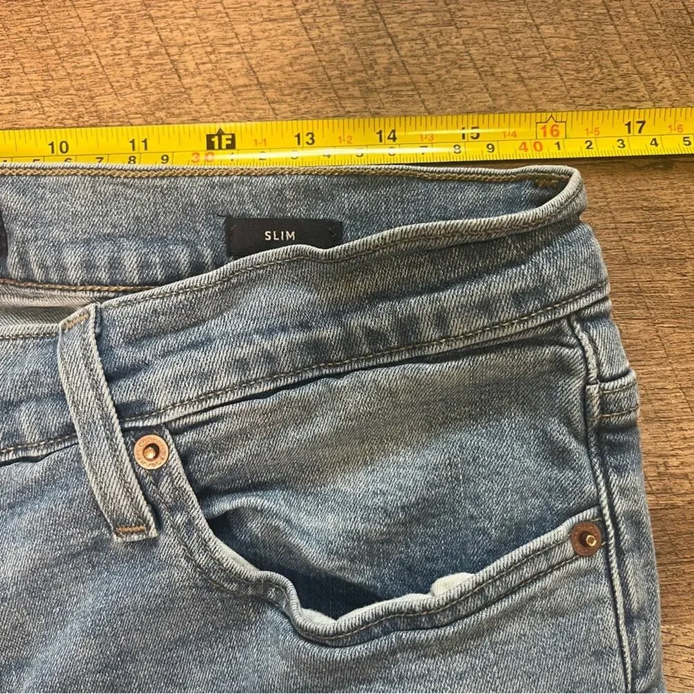 J Crew Mercantile Slim Flex Jeans Size 32x32 Denim Casual Basic Neutral Everyday